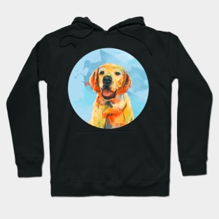 Man's Best Friend, Labrador Illustration Hoodie